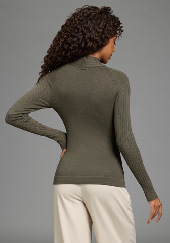 Bruno Banani LM Pullover in Grün
