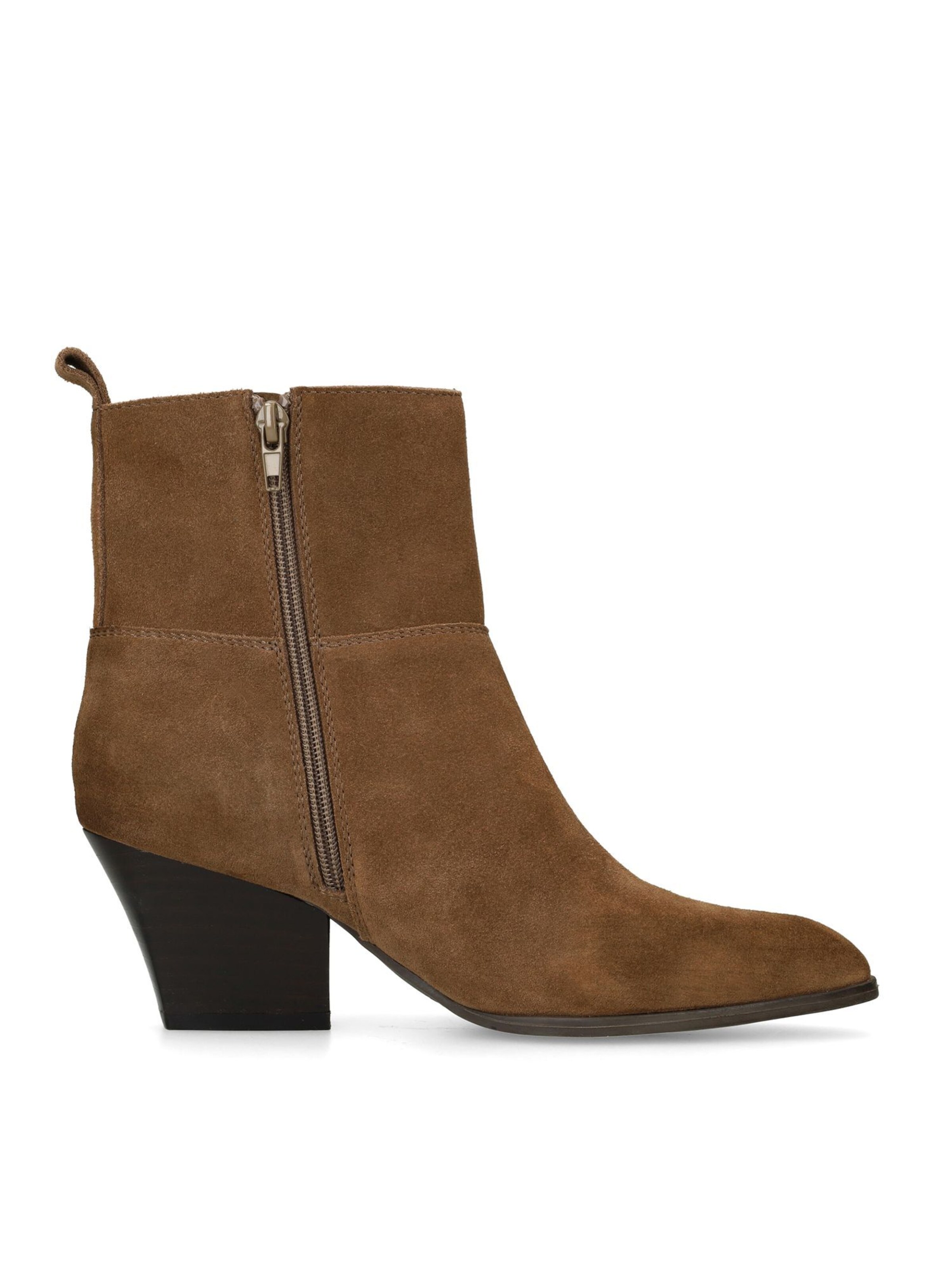 MANFIELD Stiefelette in Braun