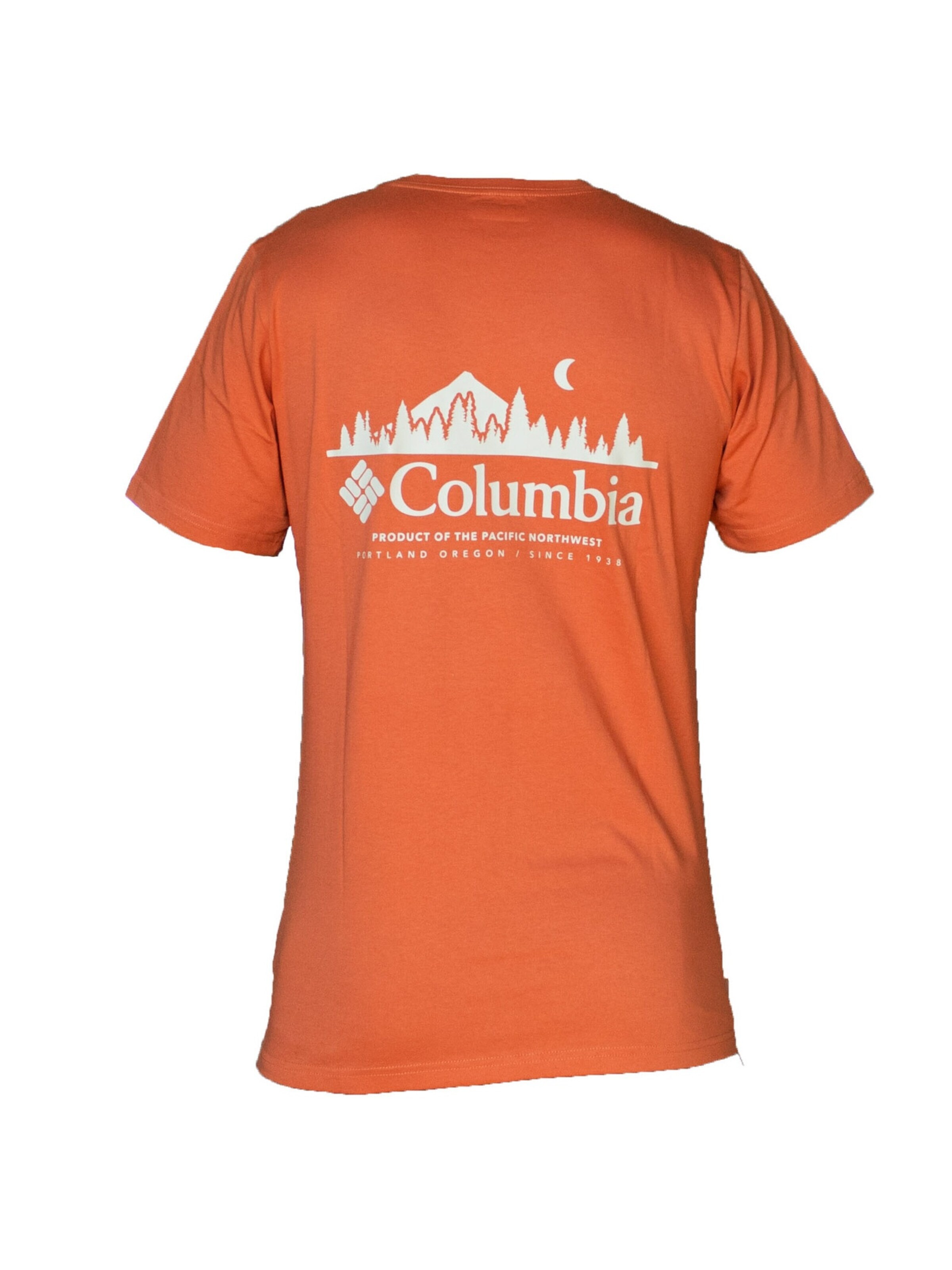 COLUMBIA Shirt 'Columbia Rapid Ridge Back  II' in Orange