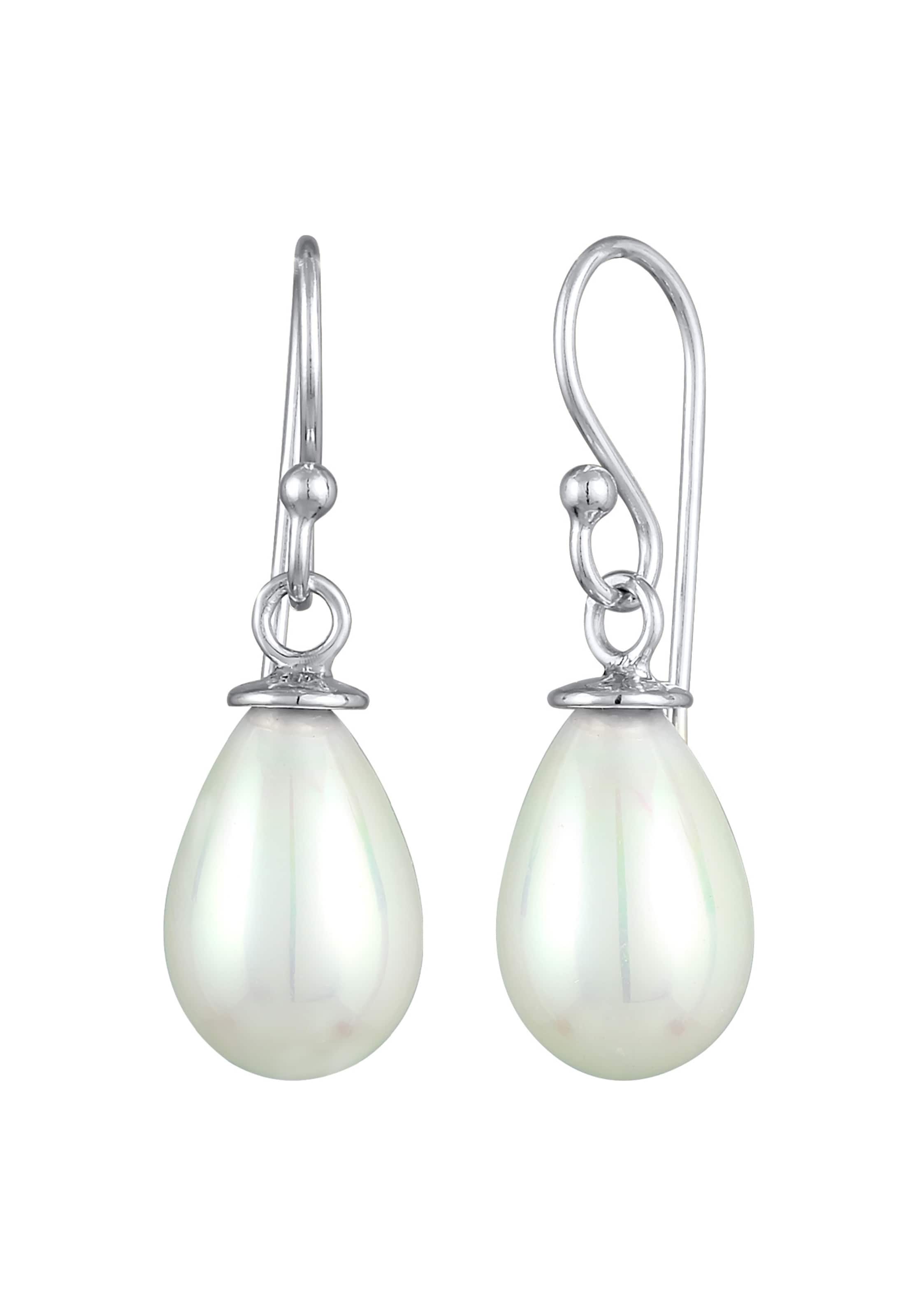 Nenalina Earrings in White: front