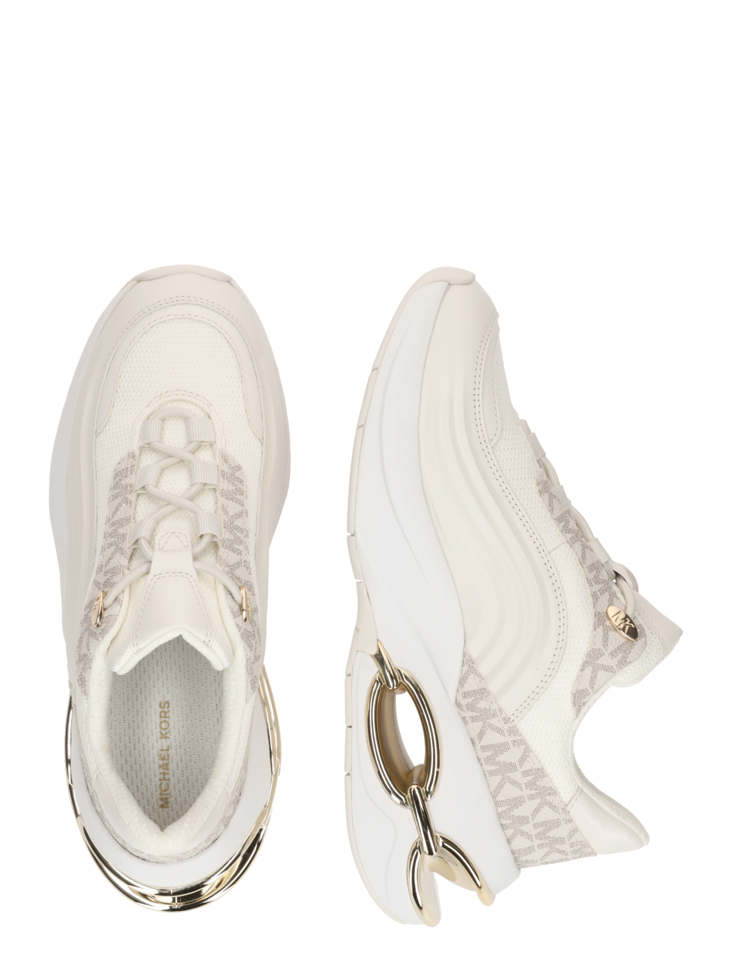 MICHAEL Michael Kors Низкие кроссовки 'TONI' в Бежевый