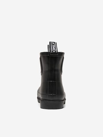 ONLY Rubber boot 'Riri' in Black