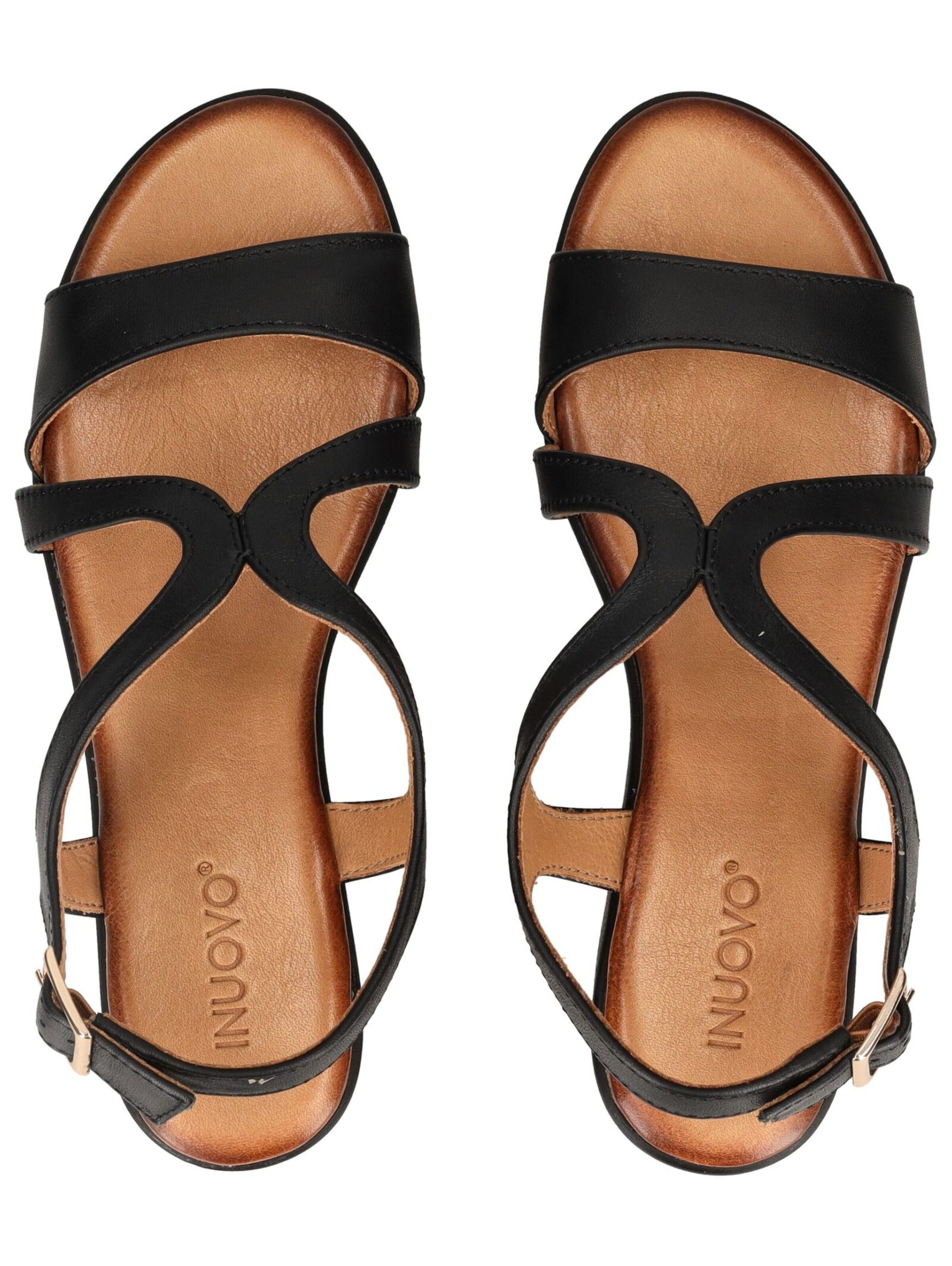 INUOVO Sandaal in Zwart