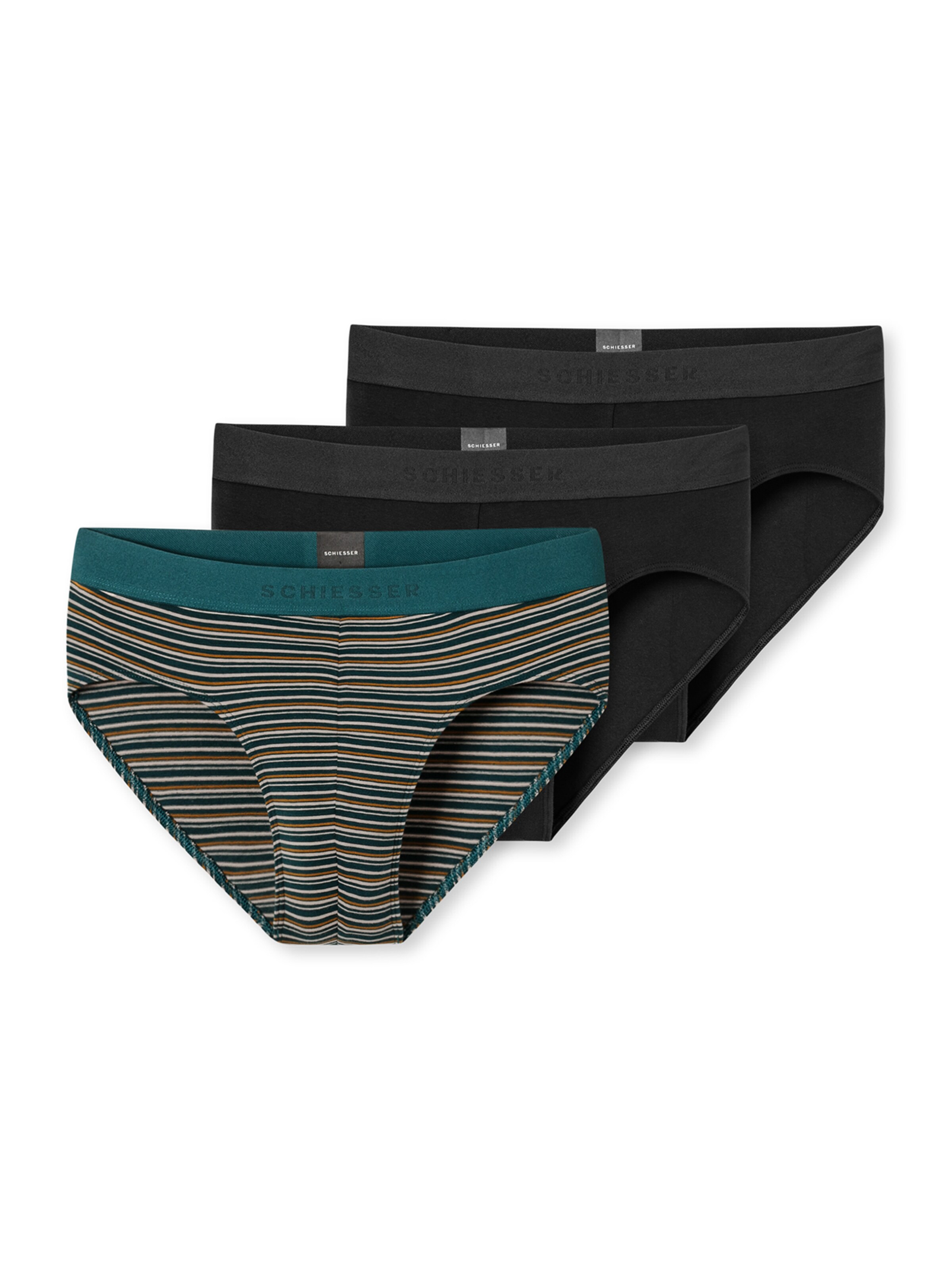 SCHIESSER Panty ' 95/5 Multi ' in Brown: front