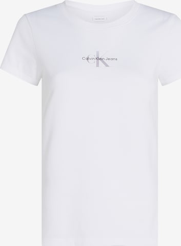 Calvin Klein Jeans Shirt in White: front