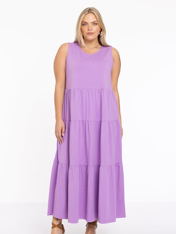 YOEK Kleid in Lila: Vorderseite