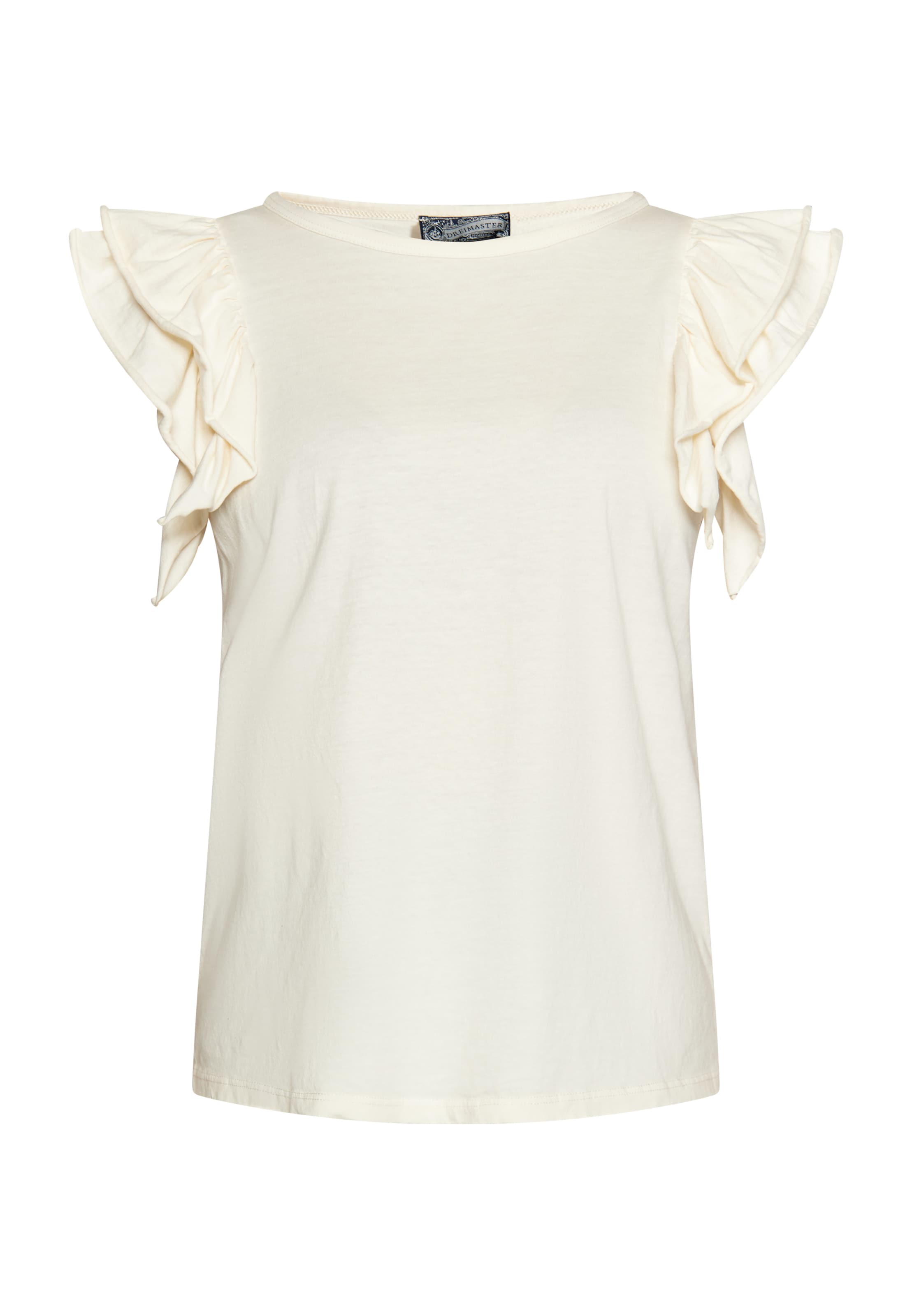 DreiMaster Vintage Tričko - Biela: predná strana