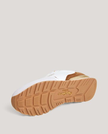 Sneaker bassa 'Brit Elite' di Pepe Jeans in bianco