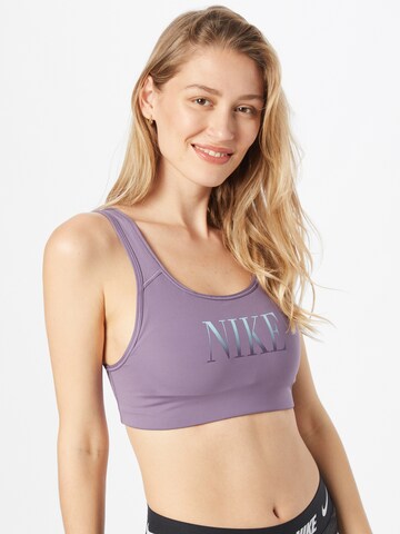 Bustino Reggiseno sportivo di NIKE in lilla