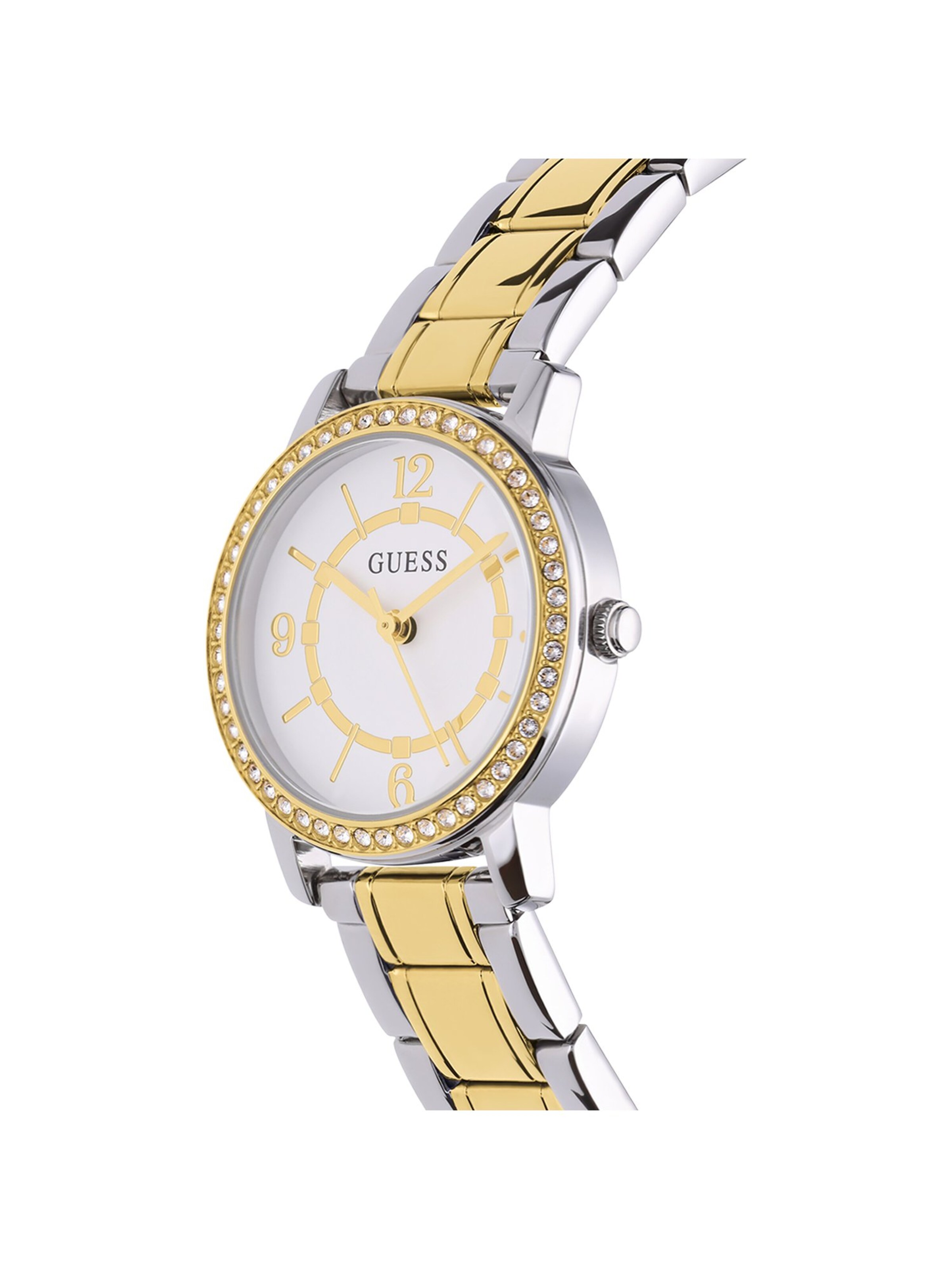 GUESS Analoog horloge 'Design' in Gemengde kleuren