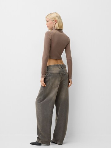 Bershka Loosefit Farmer - szürke