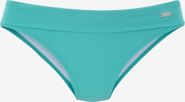 Slip costum de baie de la VENICE BEACH pe albastru: față