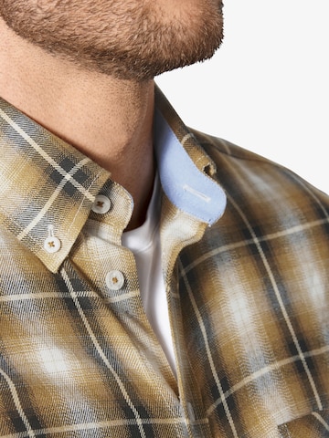 BABISTA Regular fit Button Up Shirt ' Barbitanti ' in Yellow