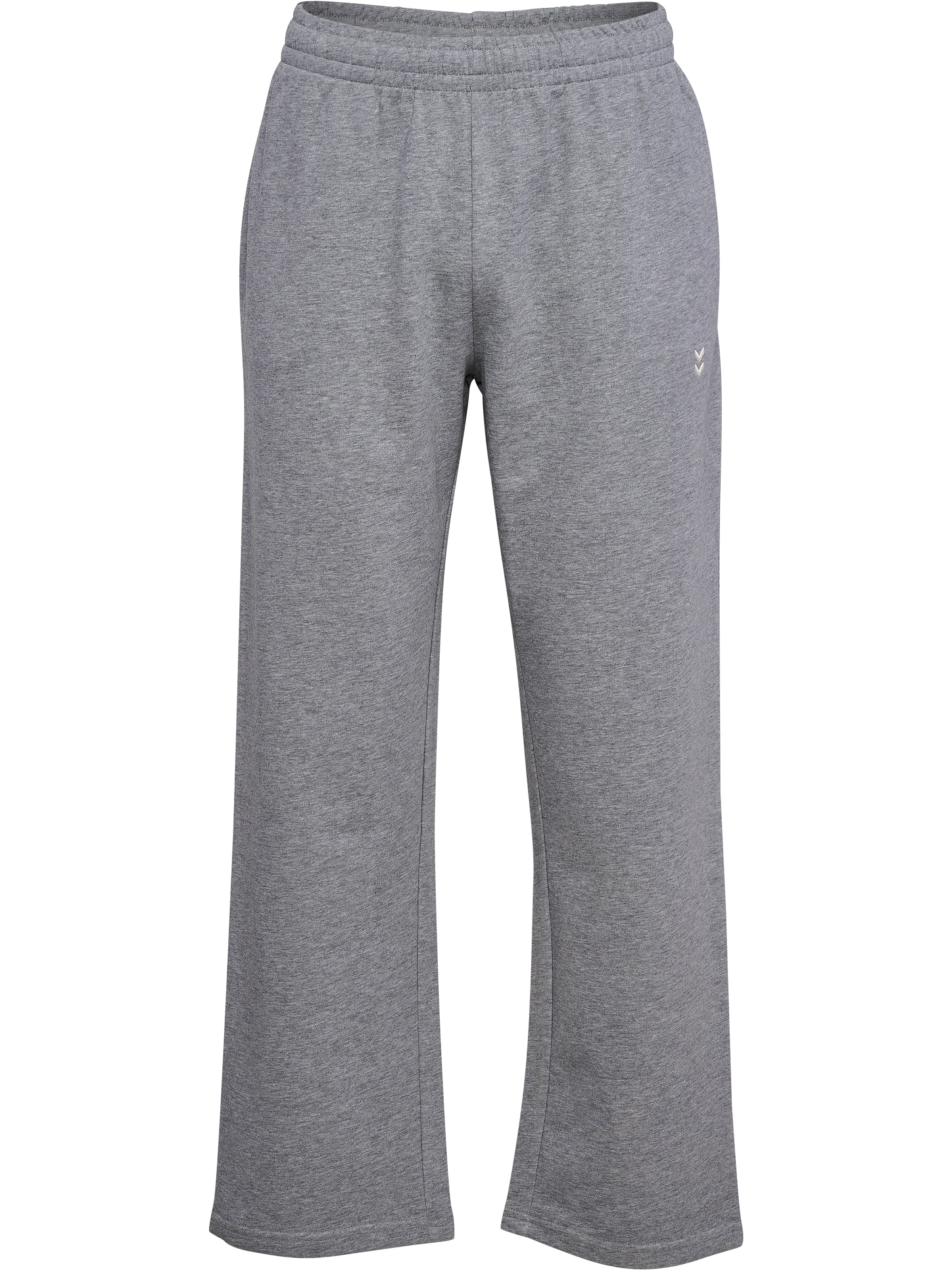 Hummel Regular Sportbroek in Grijs: voorkant