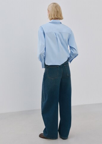 MANGO Bluse 'Salma' in Blau