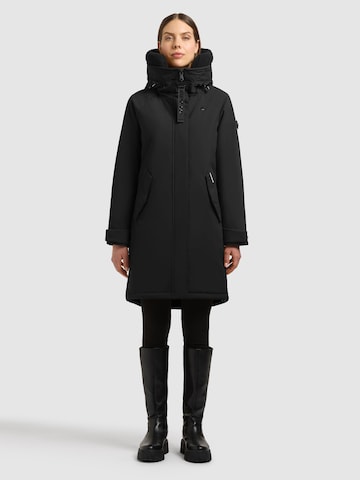 khujo Winterjacke 'Semie4' in Schwarz
