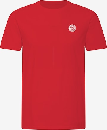 FC BAYERN MÜNCHEN Shirt 'Essentials' in Red: front