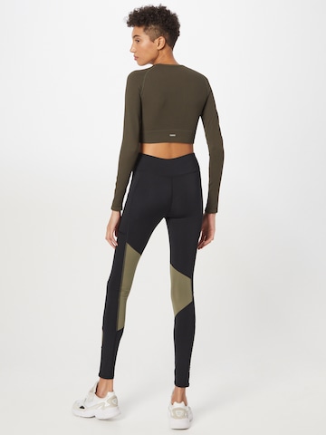 COLUMBIA Skinny Sportbroek in Zwart