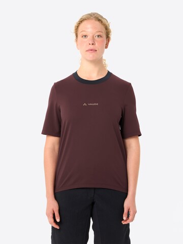 VAUDE Funktionsshirt 'Loamer' in Rot: Vorderseite