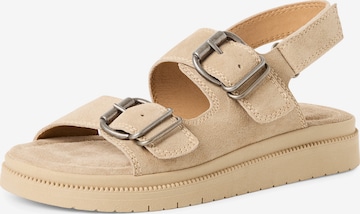 Tamaris Sandale in Beige: Vorderseite