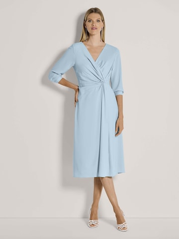 Robe MADELEINE en bleu : devant