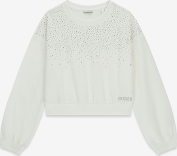 GUESS Sweatshirt in White: front