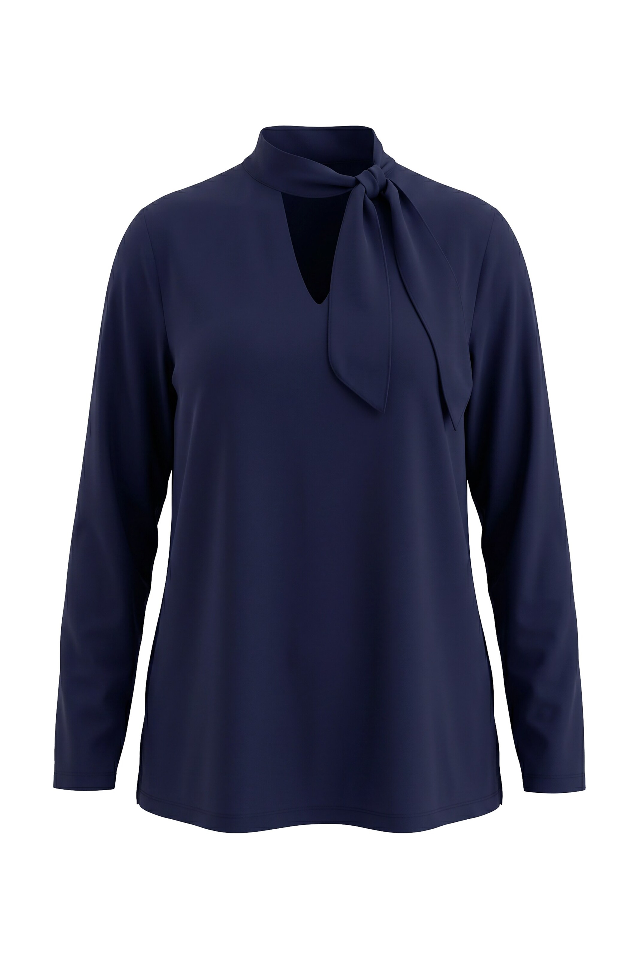 Ulla Popken Shirt in Blauw: voorkant