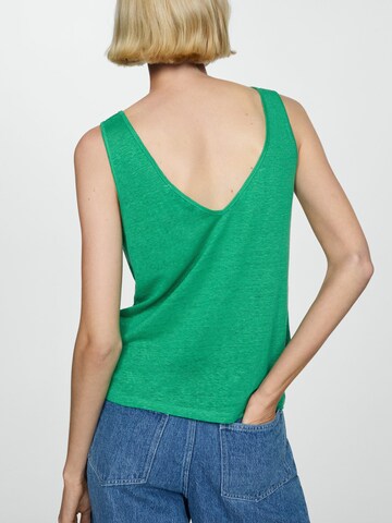 MANGO Top 'LINA' w kolorze zielony
