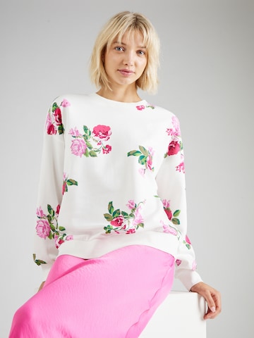 ONLY Sweatshirt 'ONLWanted' in Weiß: Vorderseite