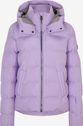 ZIENER Athletic Jacket 'TUSJA' in Purple: front