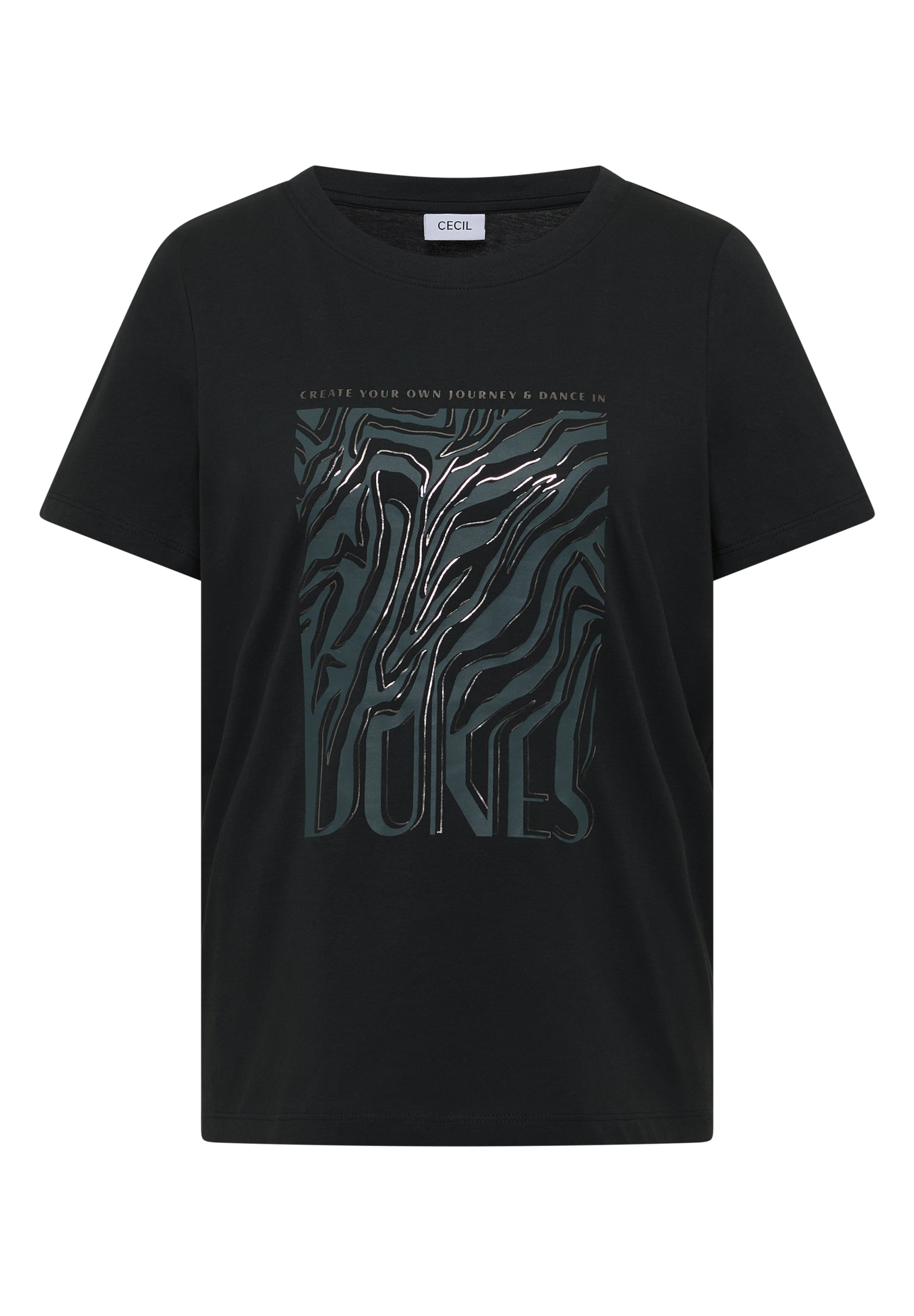 CECIL T-Shirt in Grün: Vorderseite