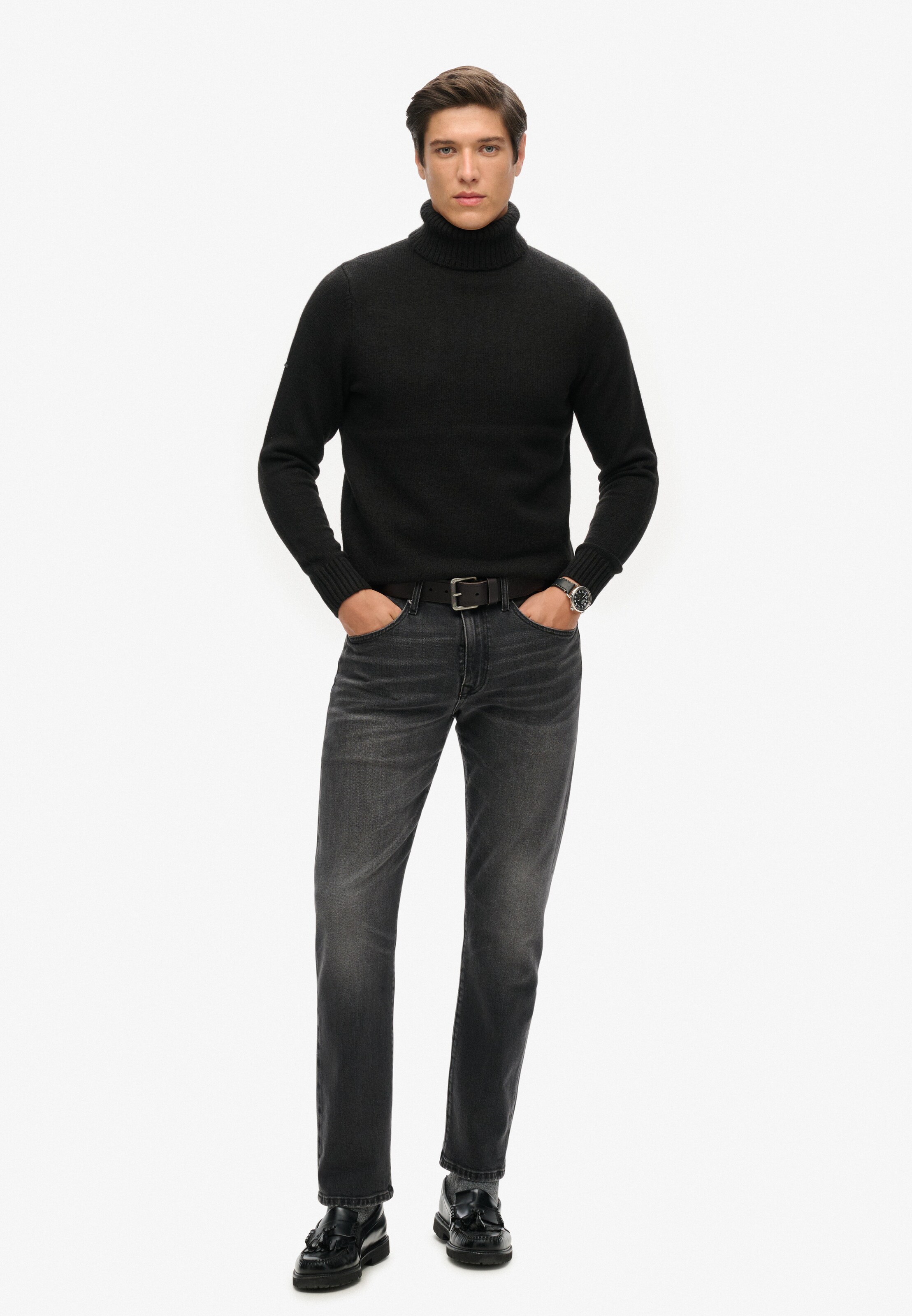 Superdry - Pullover em preto