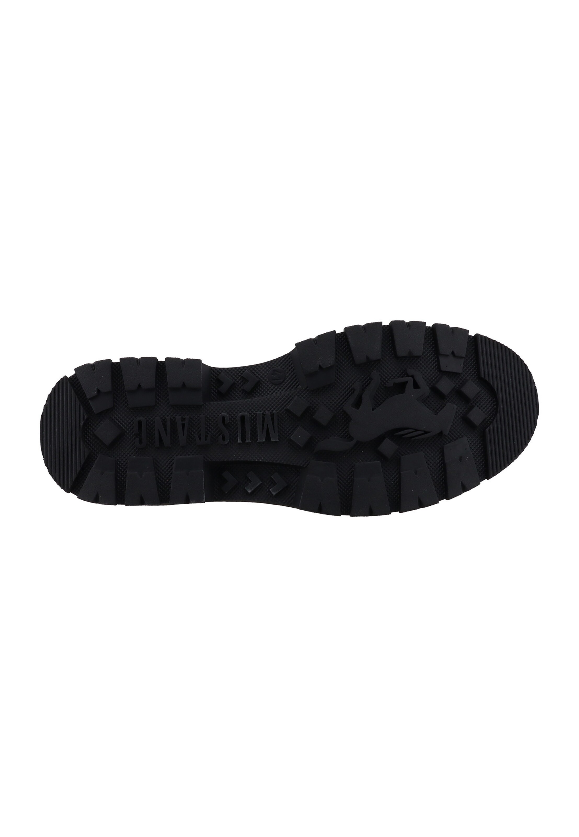 MUSTANG - Botas com atacadores em verde