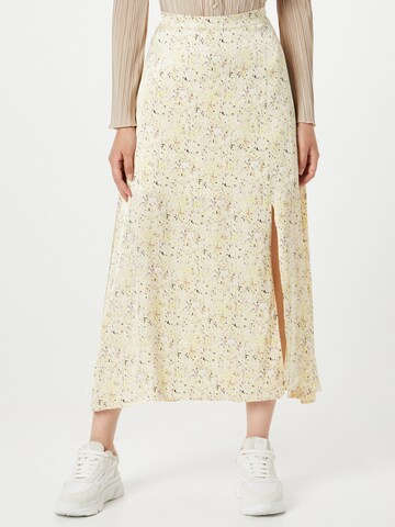 TAIFUN Rok in Beige: voorkant