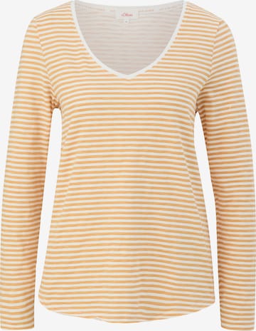 s.Oliver Shirt in Yellow: front