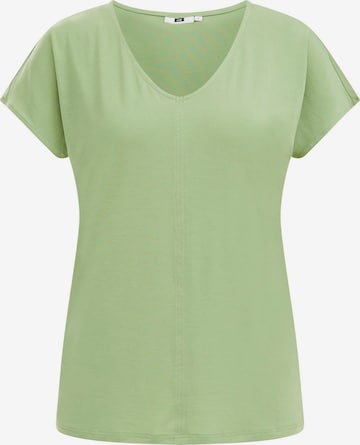 WE Fashion Tričko - Zelená: predná strana