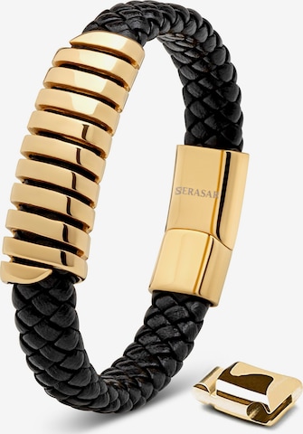SERASAR Armband 'Helix' in Gold: Vorderseite
