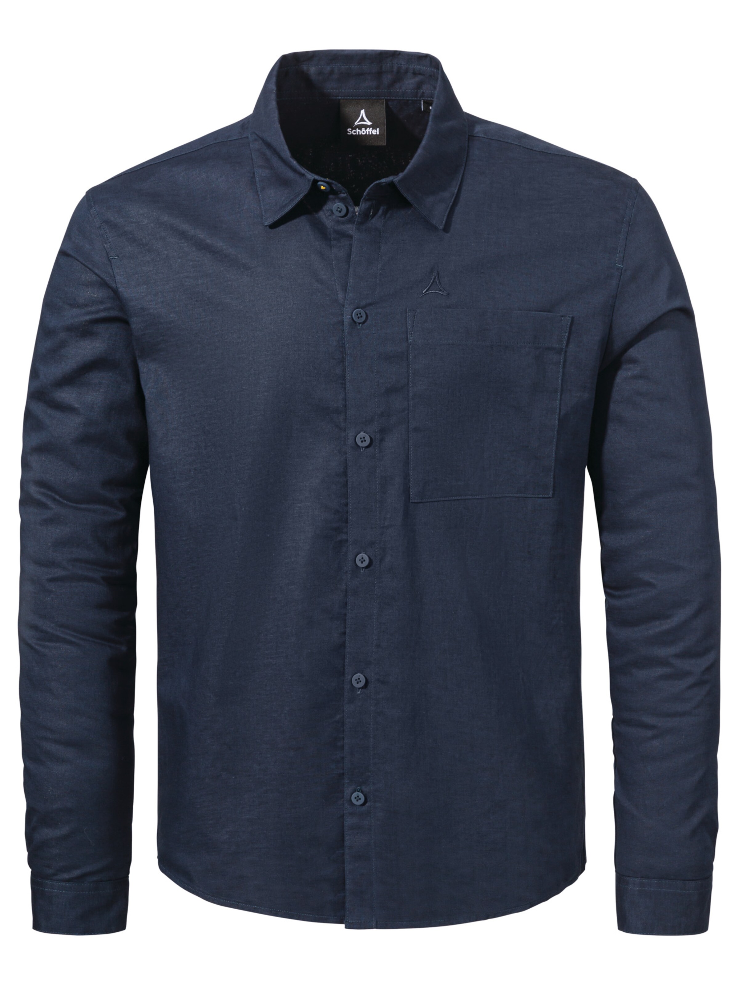Fit confort Chemise fonctionnelle ' Urban Shirt Style Chanduy MNS ' Schöffel en bleu : devant