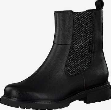 JANA Chelsea Boots in Schwarz: predná strana