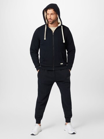 BLEND Sweatjacke in Schwarz