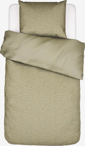 ESSENZA Duvet Cover in Green: front