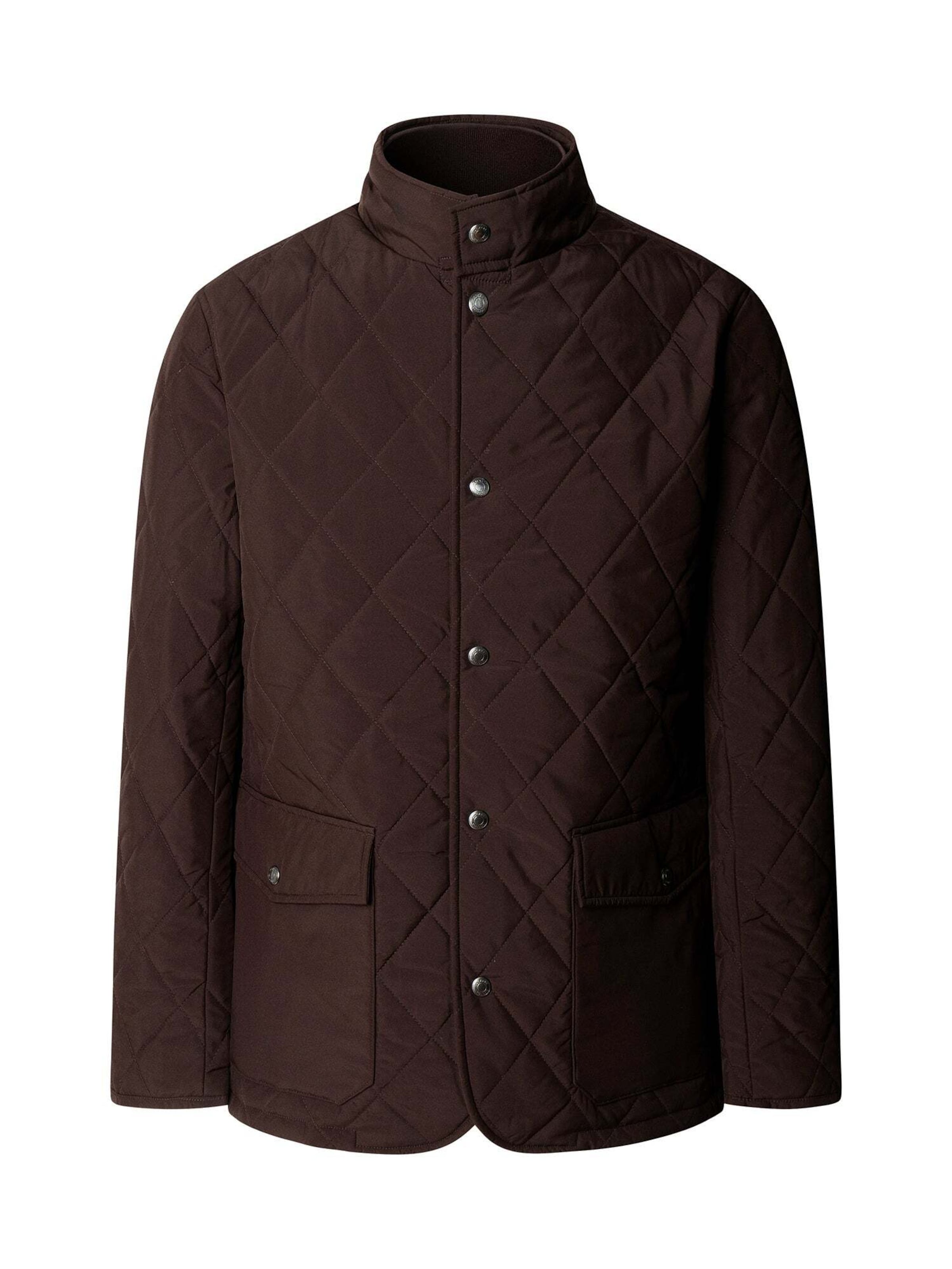 Hackett London Performance Jacket in Brown: front