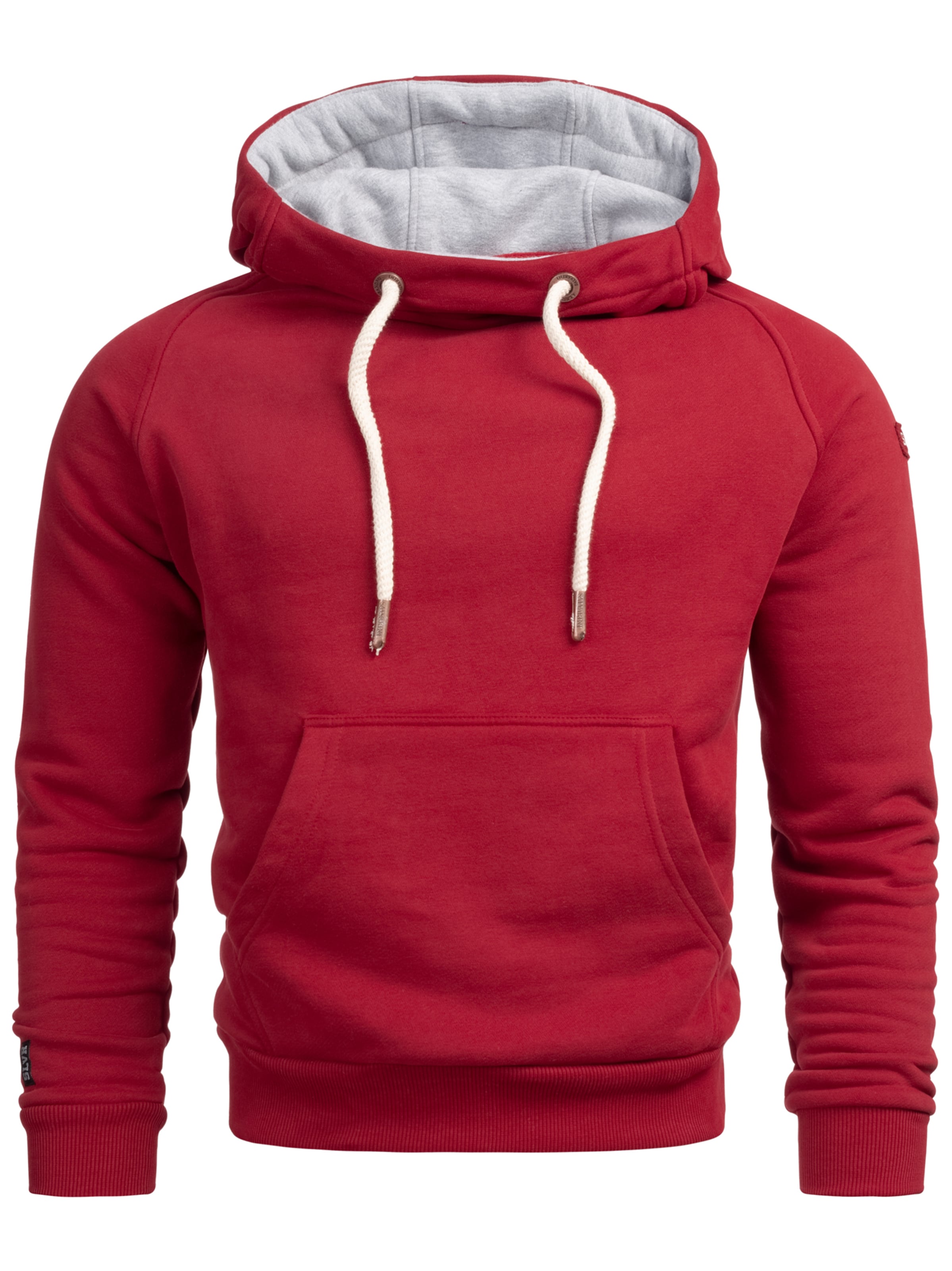 Alessandro Salvarini Sweatshirt 'Paolo' in Rood: voorkant