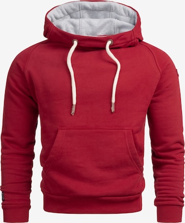 Alessandro Salvarini Sweatshirt 'Paolo' in Rot: Vorderseite