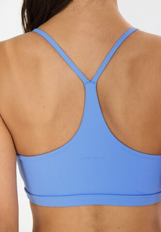 Athlecia Low Support Sport-BH 'Blossom' in Blau