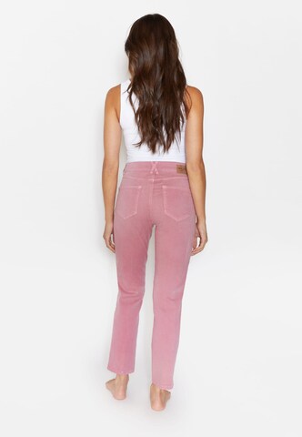 Angels Loosefit 7/8 Jeans  'Darleen' in Pink
