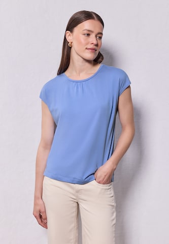 STREET ONE Shirt in Blau: Vorderseite