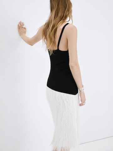 Tops en tricot 'CURCUMA' MANGO en noir