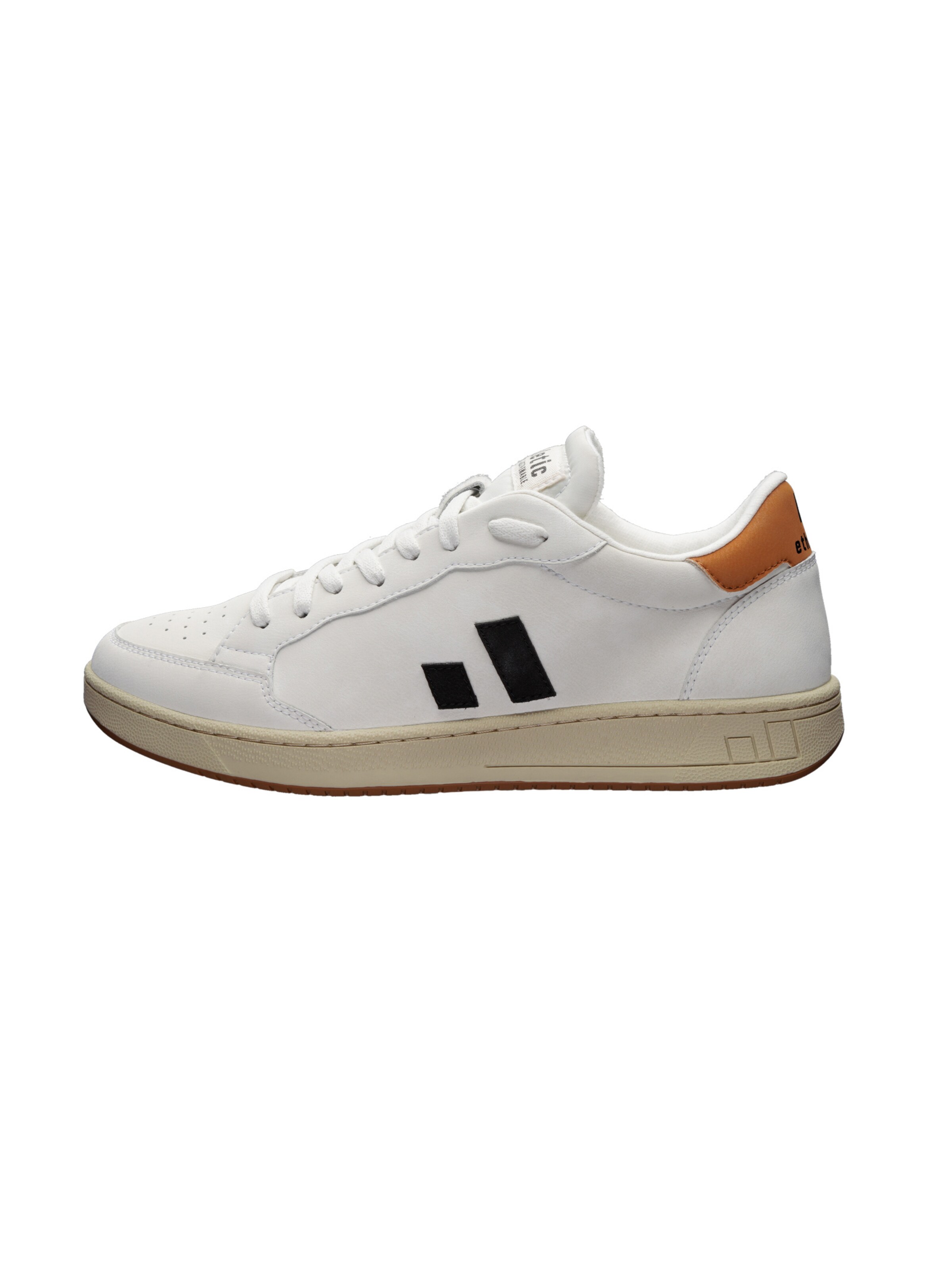 Ethletic Platform trainers 'Jesse' in White: front