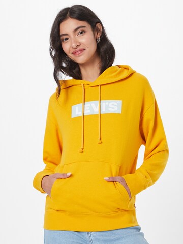 LEVI'S ® Sweatshirt 'Graphic Standard Hoodie' in Orange: predná strana